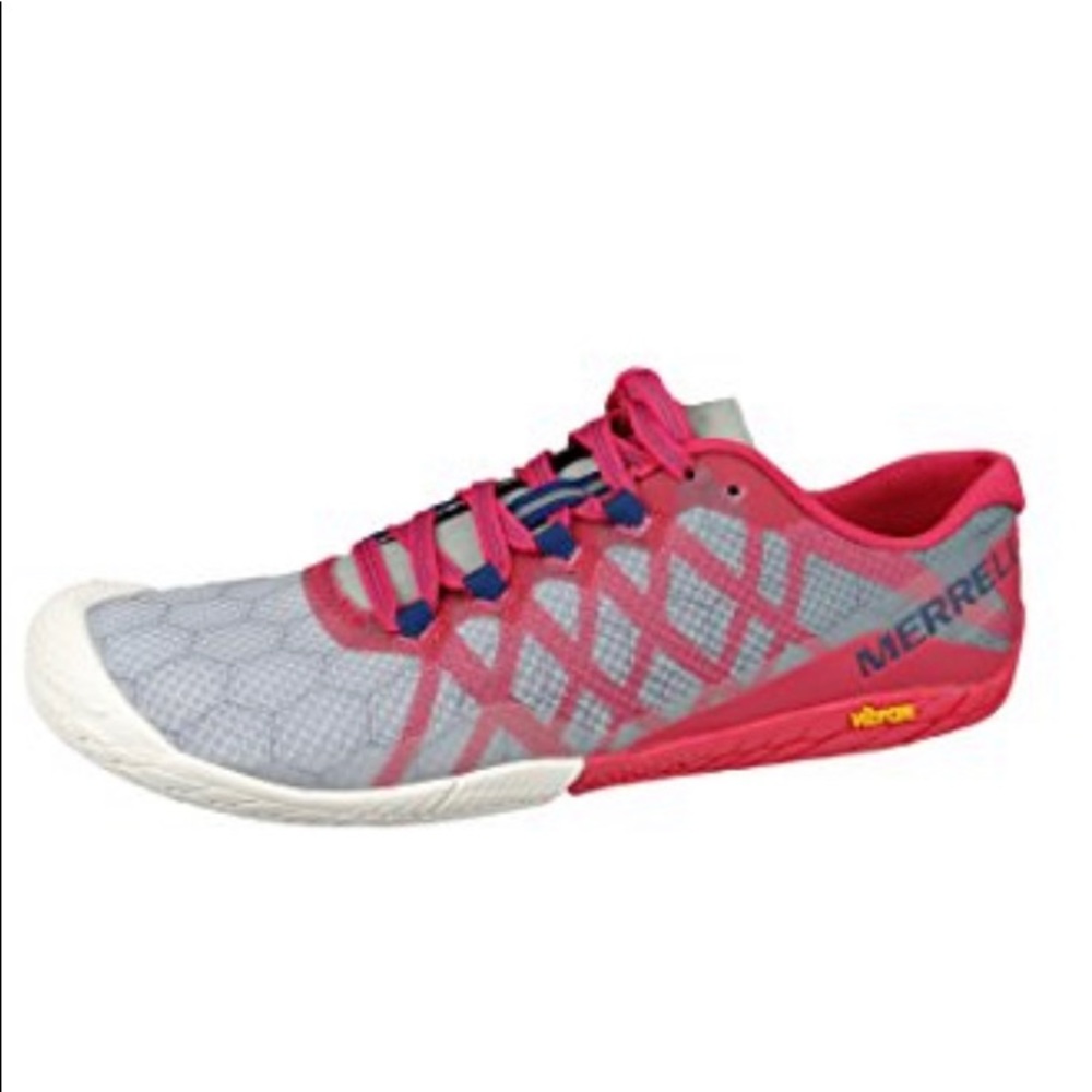 Merrell Women's Vapor Glove 3 Trail Runner, Azalea